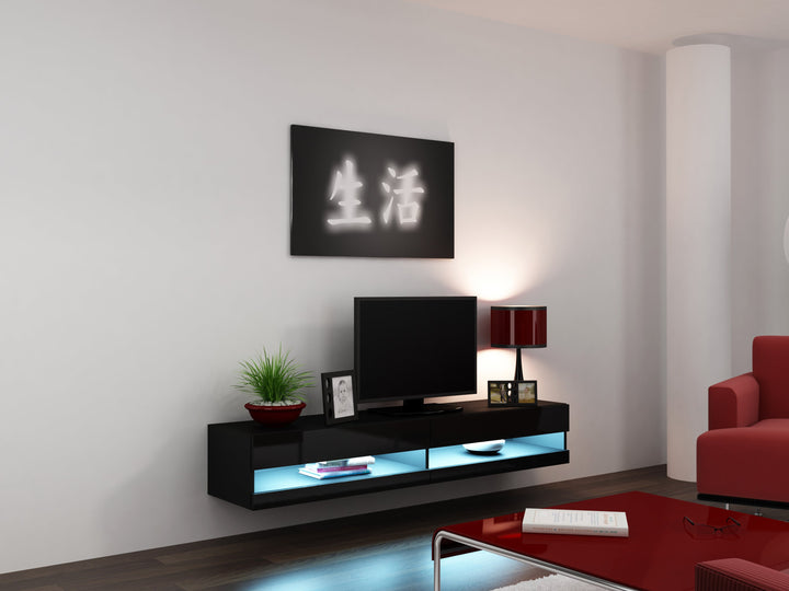 Floating TV Stand VIGO New 71 inch long with LED