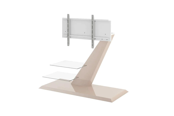 TV Floor Stand VENTO with 2 Media Shelves