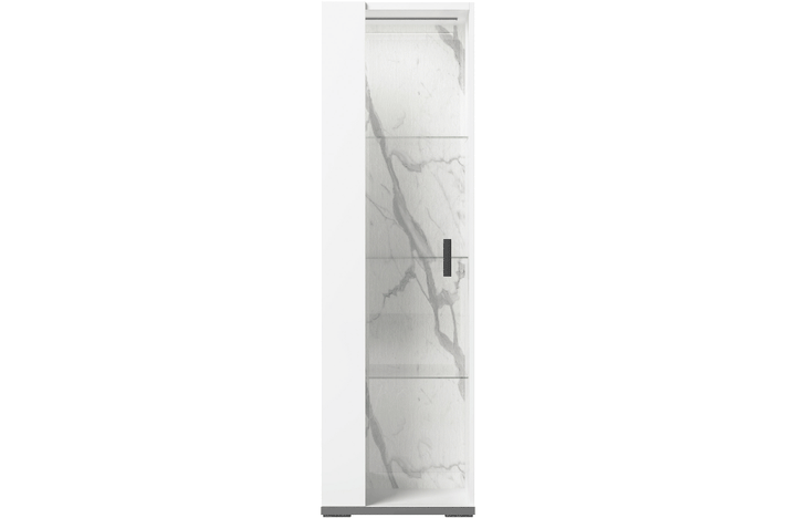 Carrara 1 Door China Cabinet