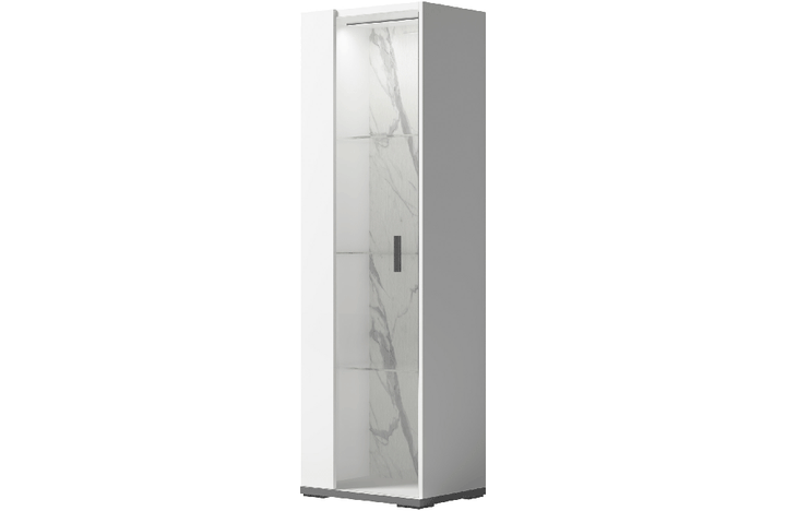 Carrara 1 Door China Cabinet