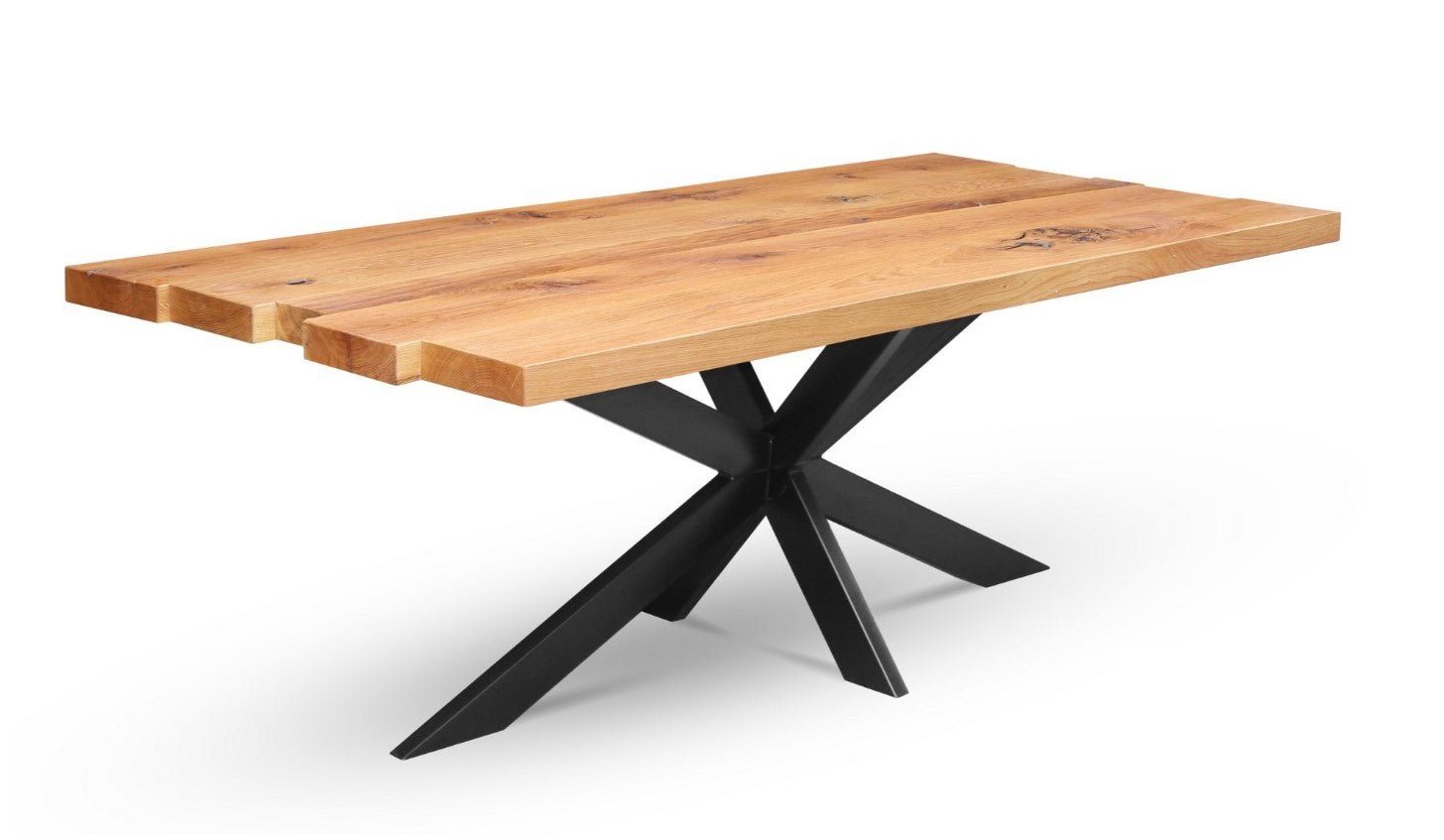 ALKEN Solid Wood Dining Table – Modern Europa Furniture