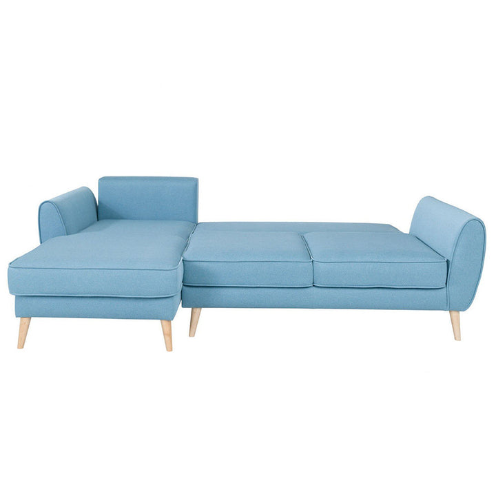 Sectional sleeper Sofa with storage Left Facing Chaise