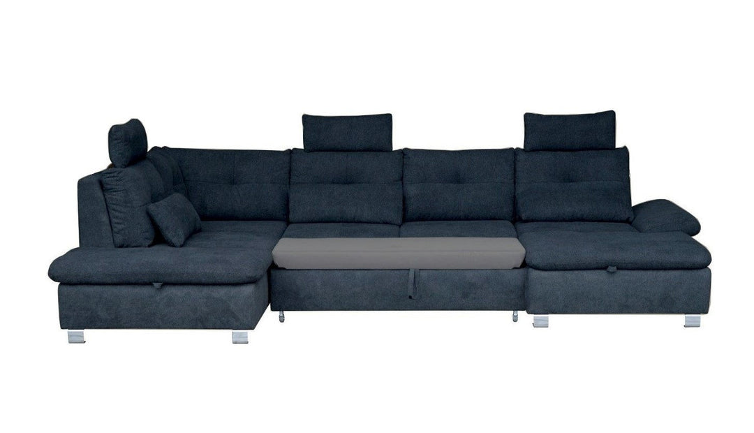 Sectional Sleeper Sofa MADEIRA U-Shape with storage